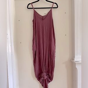 Lovestitch Women's Lightweight Purple Maxi Dress; size S/M